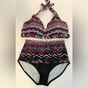 Swimsuit For All High Waisted‎ Ladies Size 12